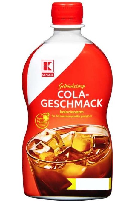 Cola ZERO Concentrated Soda Syrup 500ml - GG